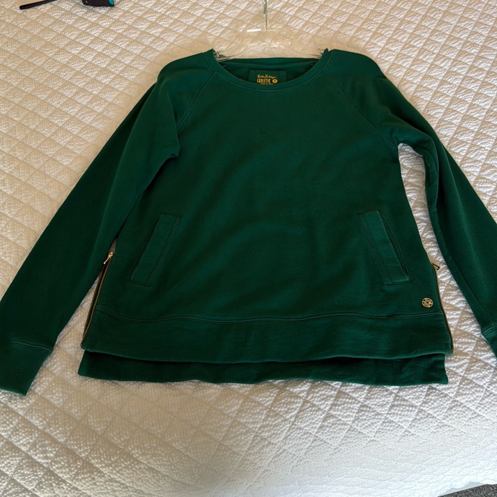 Lilly Pulitzer Luxletic green sweatshirt